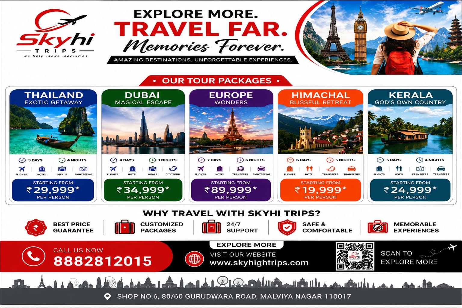 SkyHi Trips Holiday Packages